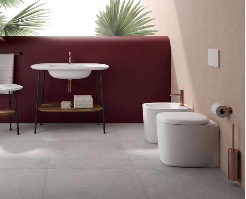 Смеситель для биде Vitra Origin A4255926 медь