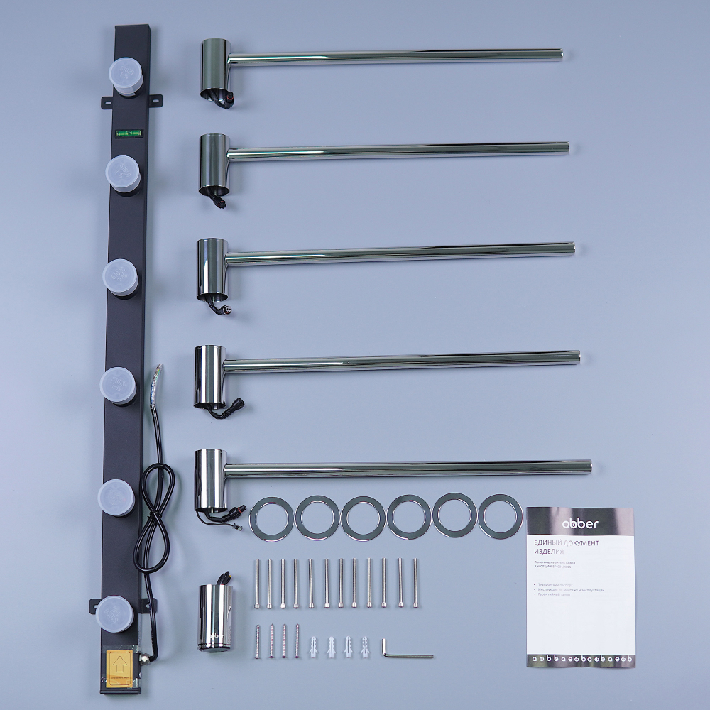 Полотенцесушитель электрический ABBER Charme AH4005 хром