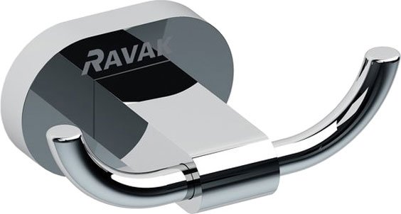 Двойной крючок Ravak Chrome CR 100.00 Хром