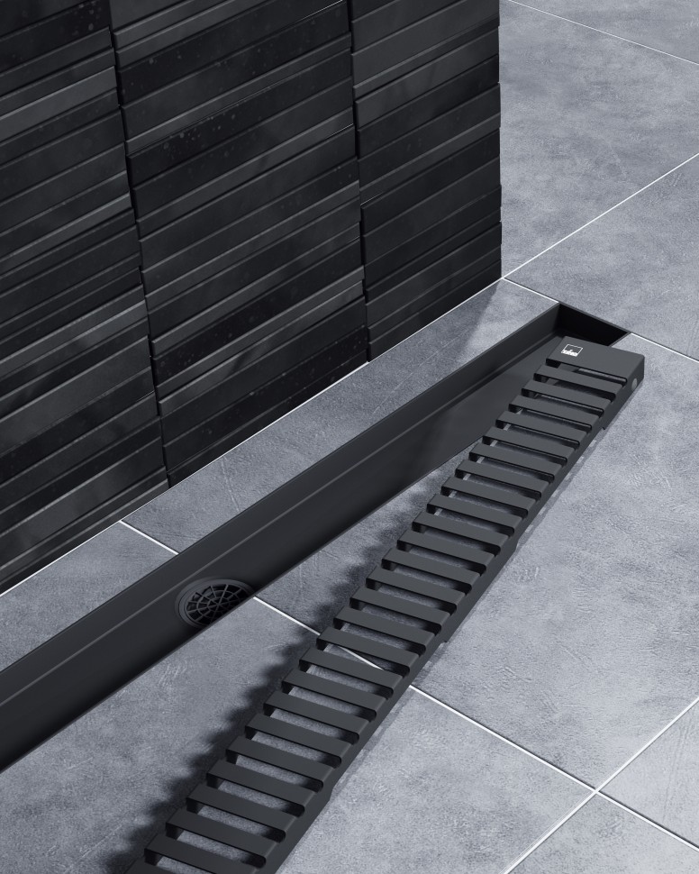 Душевой лоток TIMO Drain System DS230108/03, черный