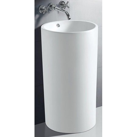 Раковина напольная 46см Gid Nb163 белый