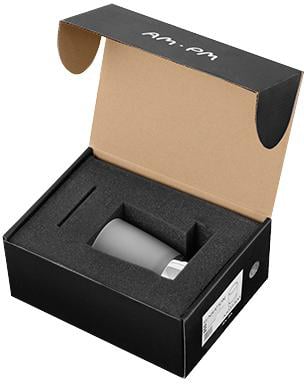 Стакан для зубных щеток AM PM Sensation A3031300 хром/матовое стекло