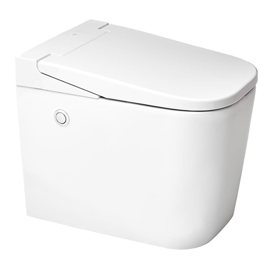 Унитаз приставной безободковый Lemark SATOFSHFS2 белый