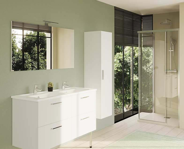 Душевая стойка с термостатом VitrA AquaHeat Bliss 250 A47201EXP хром