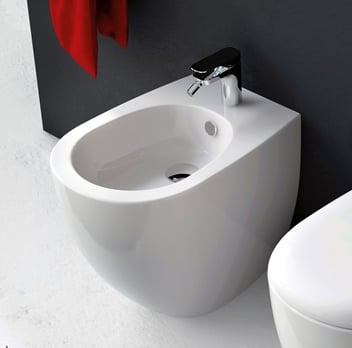 Биде напольное ArtCeram File FLB002 01 00/FLB002 01 30 белое