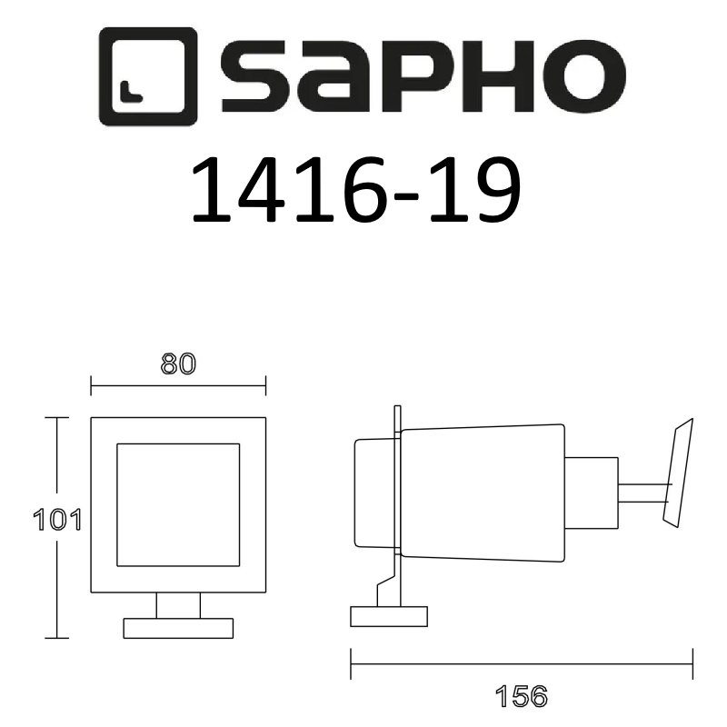 Дозатор Sapho APOLLO 1416-19 хром