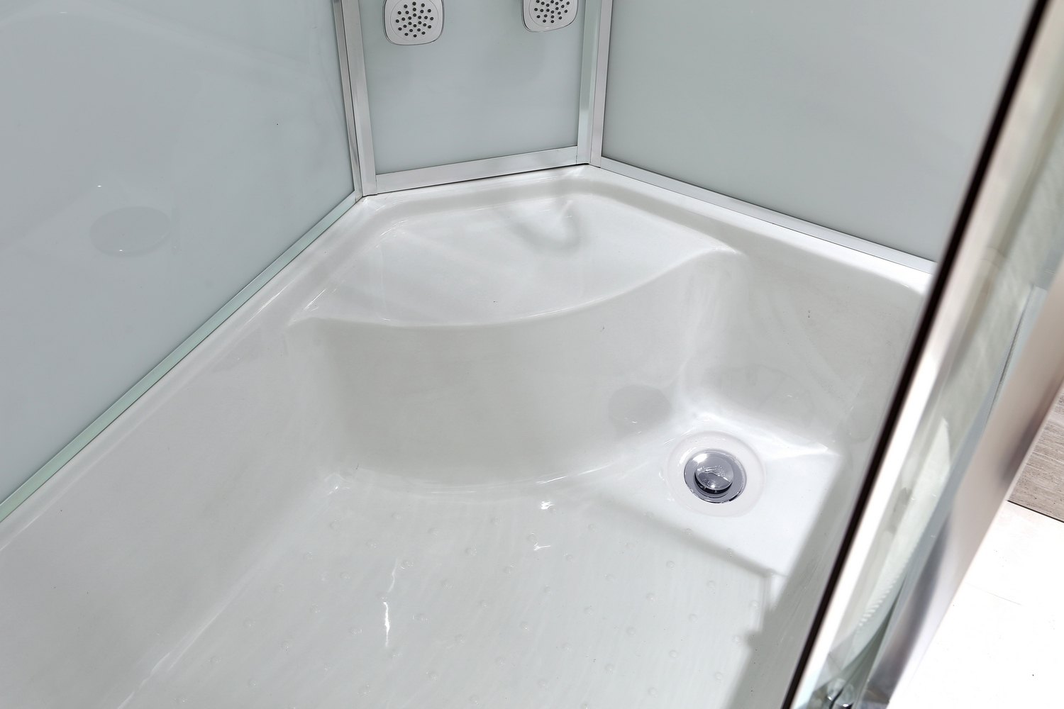 Душевая кабина Black&White G5507-L 120x80x220 профиль хром глянцевый, стекло прозрачное