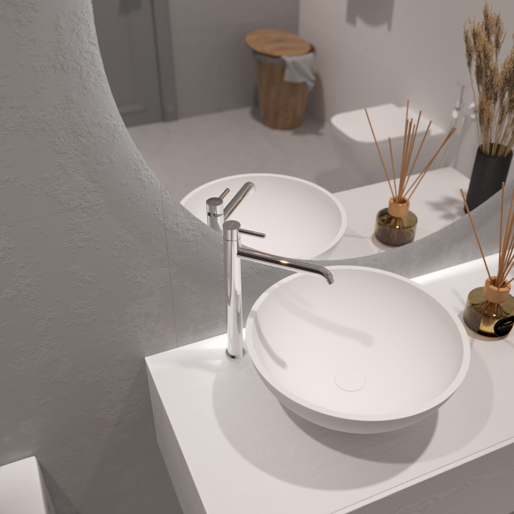 Смеситель для умывальника WHITECROSS Y Y1213CR (хром)