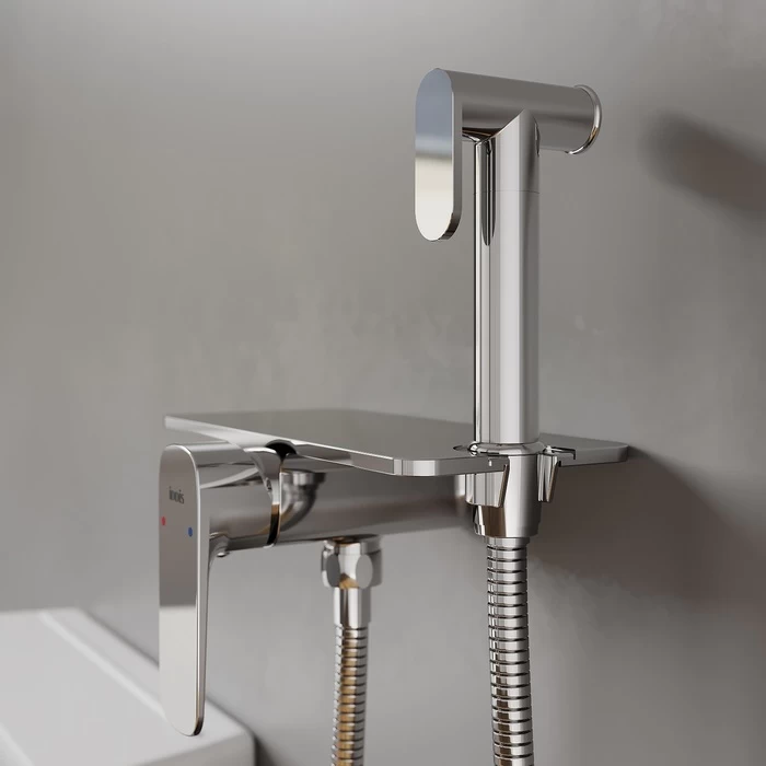 Гигиенический душ со смесителем IDDIS AXESBSHi08 хром