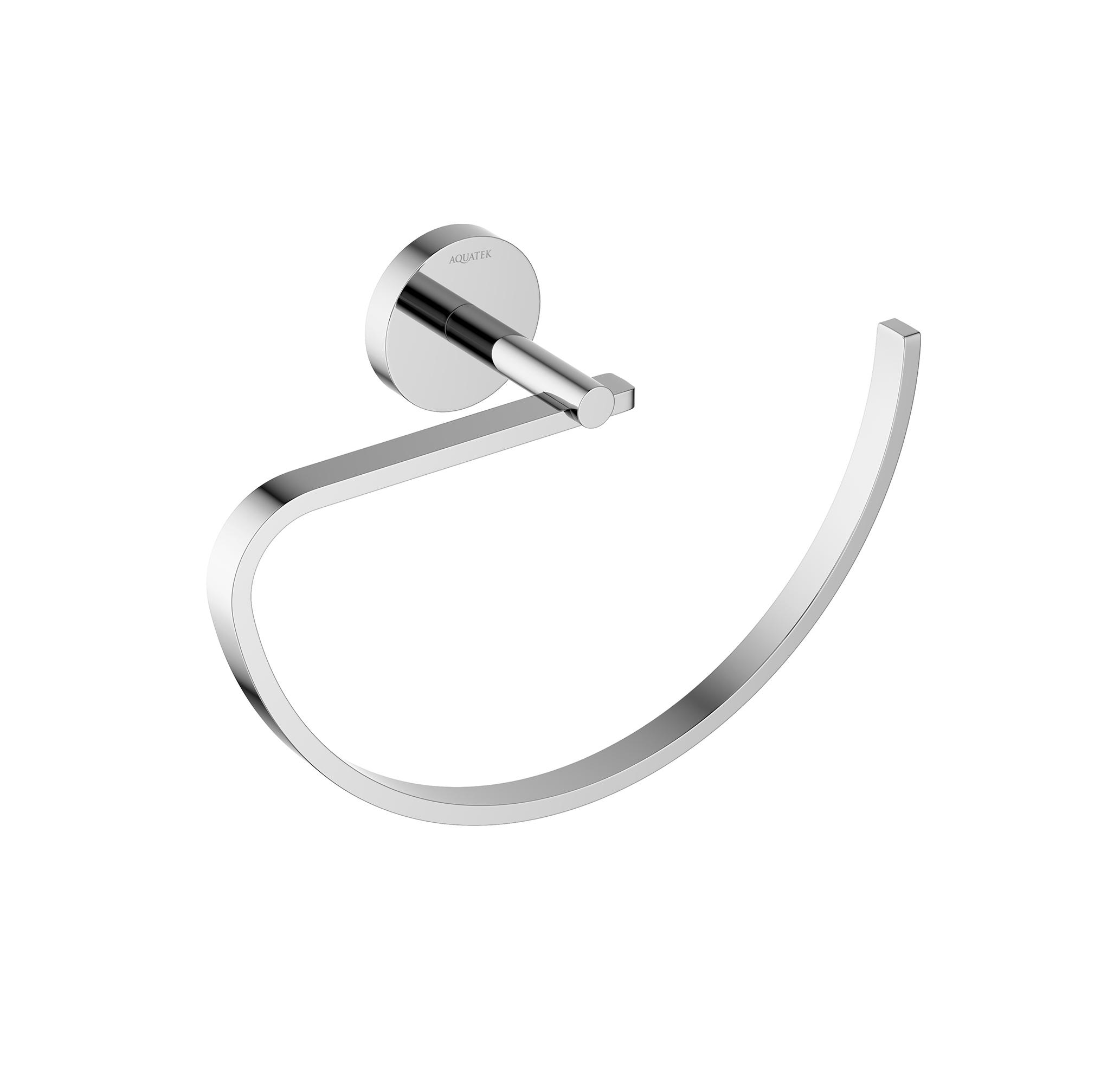 Полотенцедержатель-кольцо Aquatek Бетта AQ4621CR хром