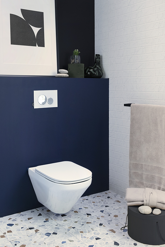 Кнопка смыва Jacob Delafon E20859-CP-MWH хром/белый матовый