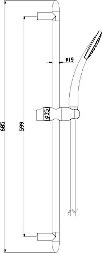 Душевой гарнитур Lemark LM8067C Хром