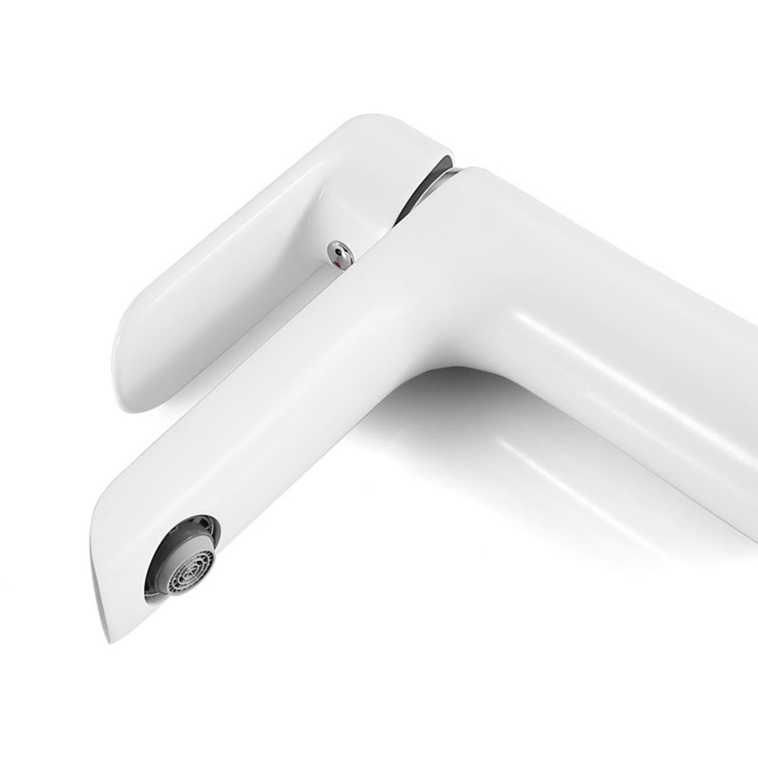 Смеситель для раковины IDDIS Calipso CALSB00i01 хром глянцевый/белый