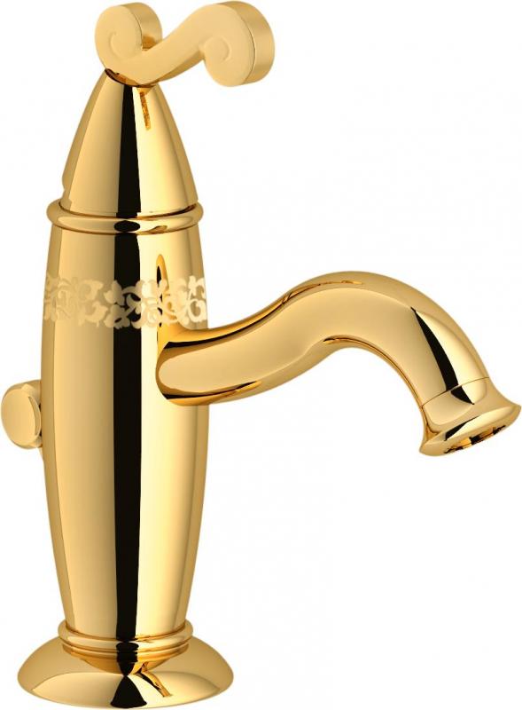 Смеситель для раковины Nobili Dubai DB00118/1GD Золото