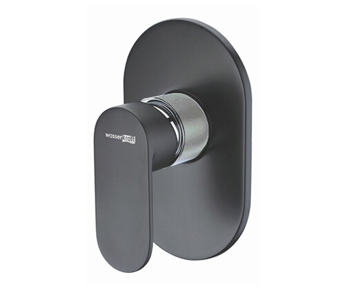 Смеситель для душа WasserKraft Elbe 7451 черный матовый