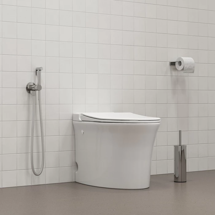 Гигиенический душ со смесителем IDDIS 005BCR0i08 матовый хром