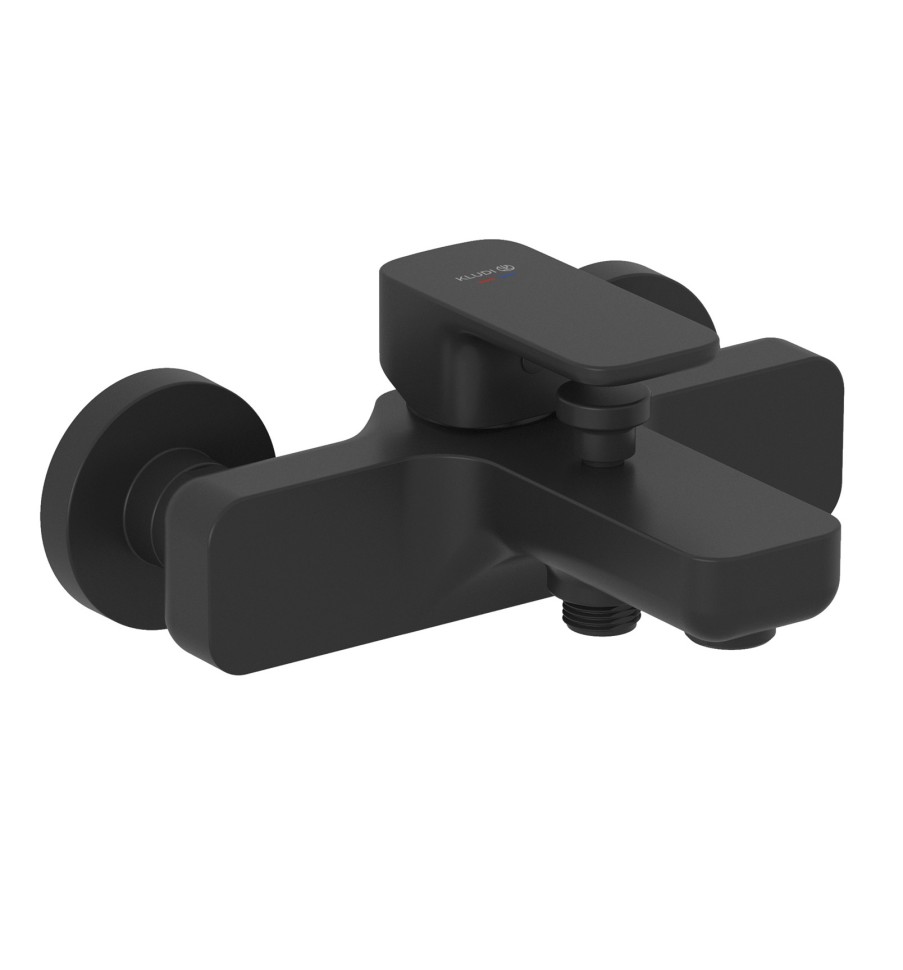 Смеситель для ванны Kludi Renon 426913975 черный матовый