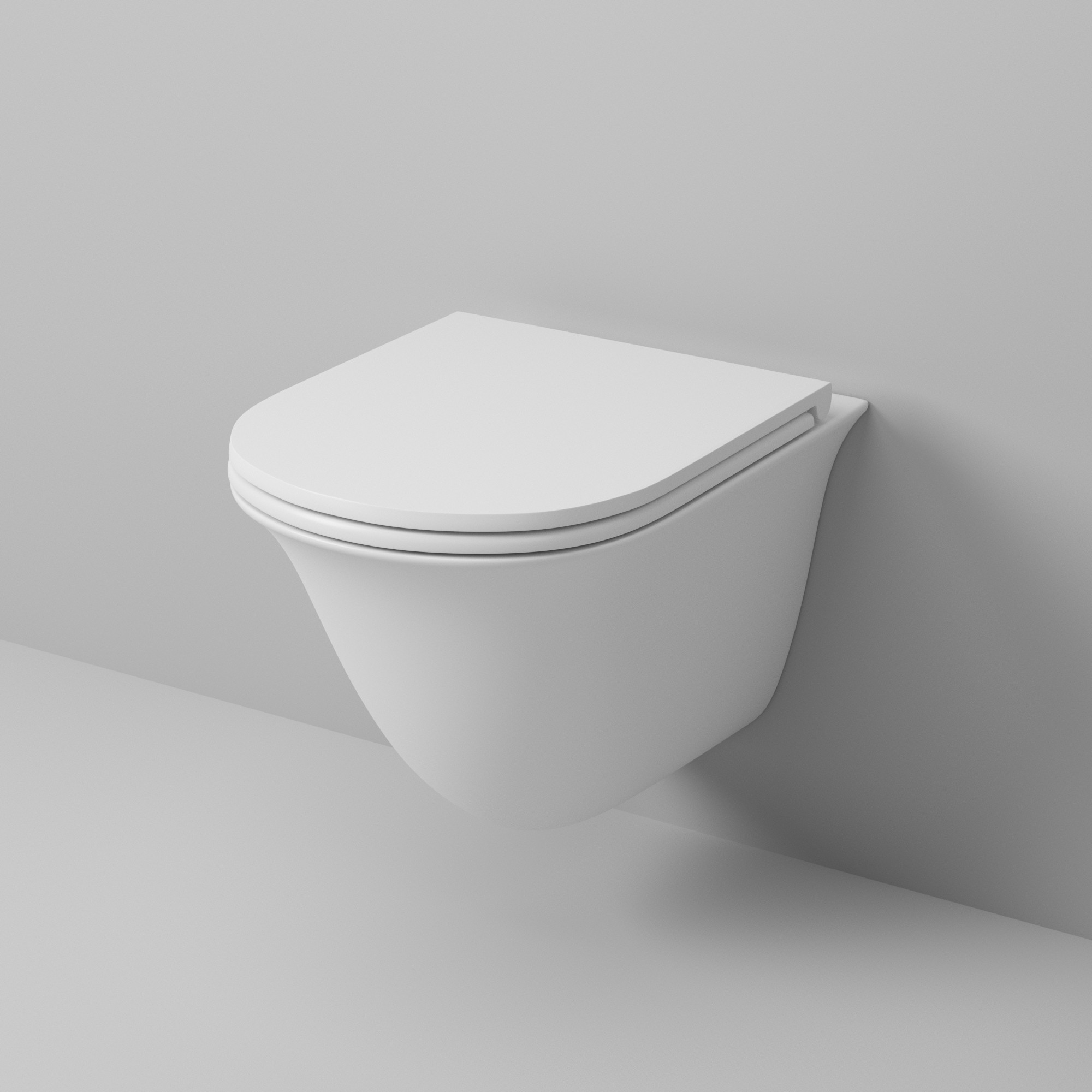 Унитаз подвесной Grossman GR-4412MS белый, с сиденьем микролифт