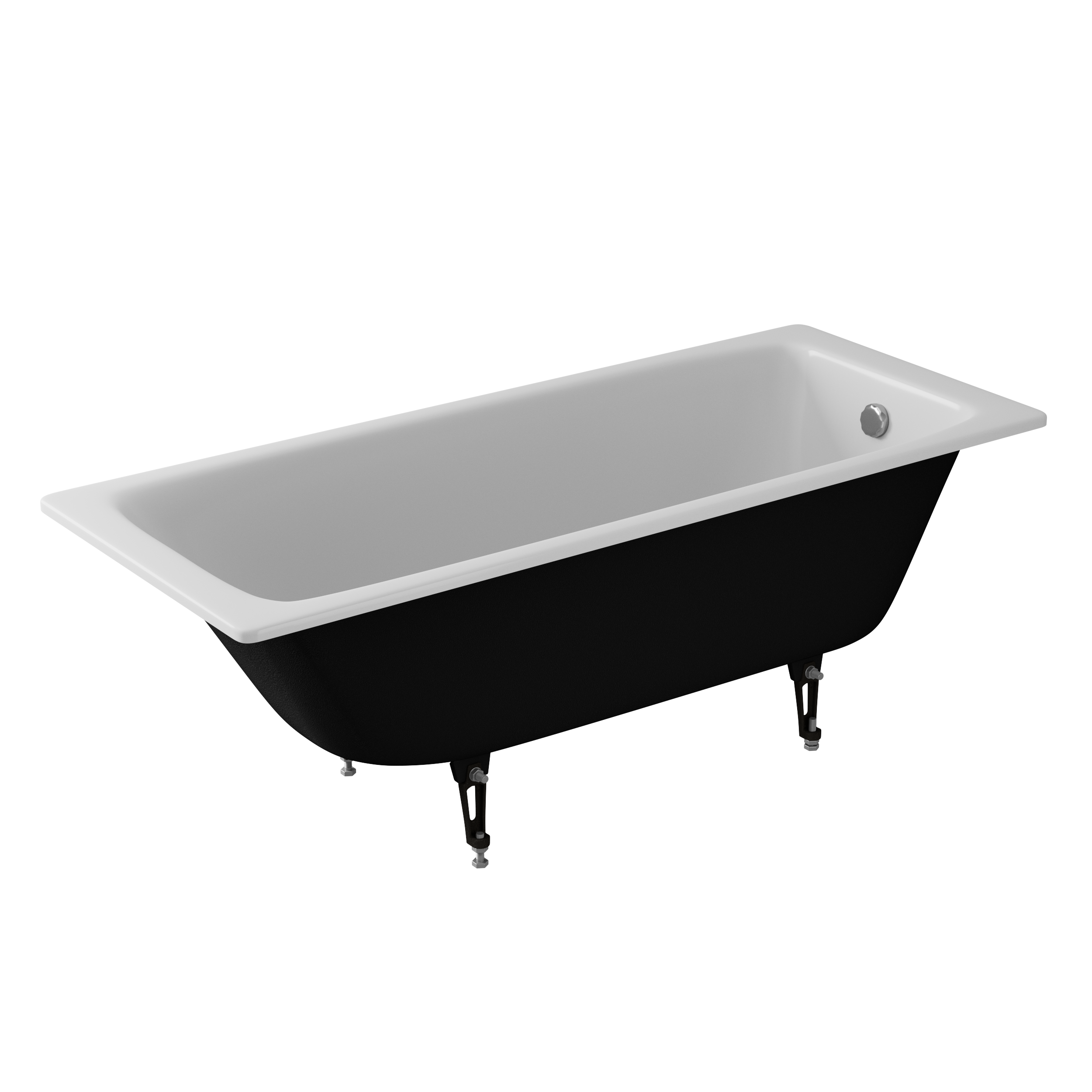 Ванна чугунная Delice Biove 1700х750, без ручек