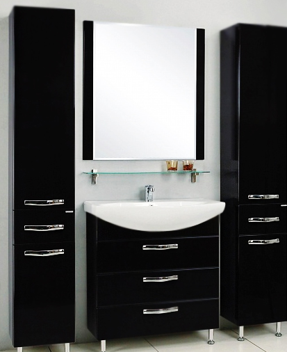 Тумба для комплекта Акватон Ария Н 80 белая