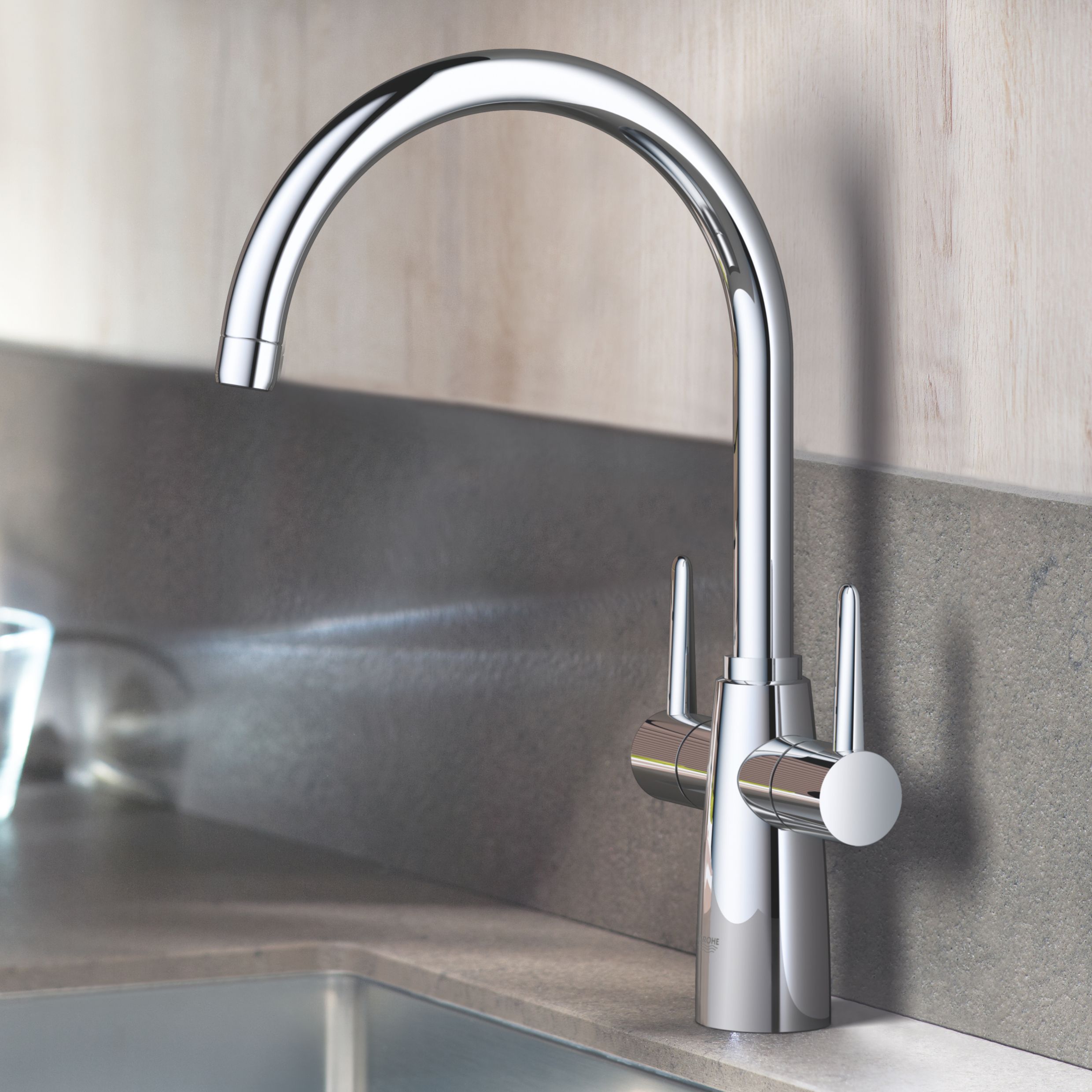 Смеситель для кухни Grohe Ambi 30189000 хром