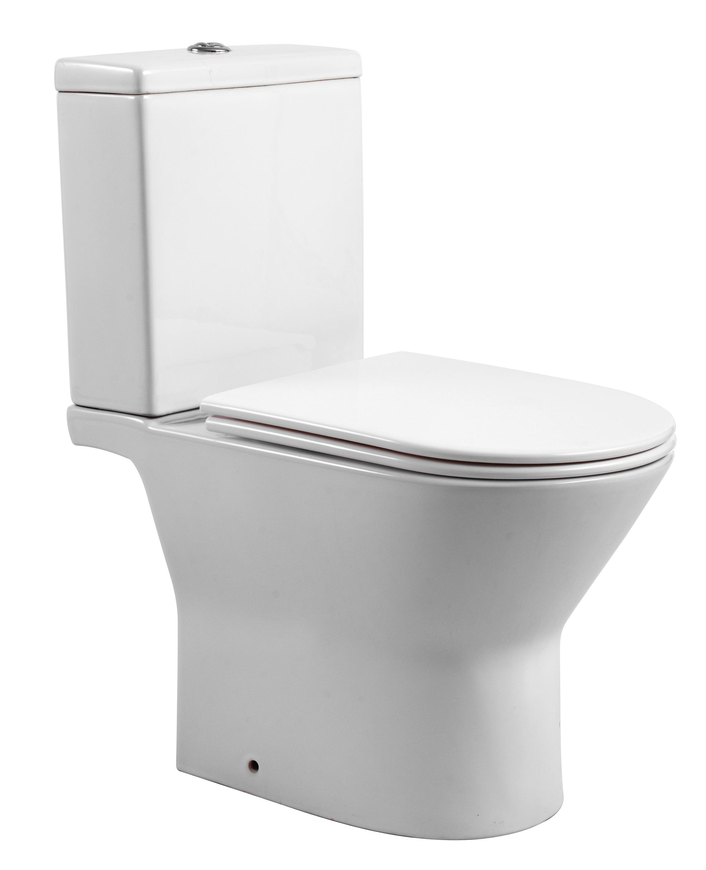 Унитаз-компакт Aquatek Леон AQ2785-00 с сиденьем Soft Close