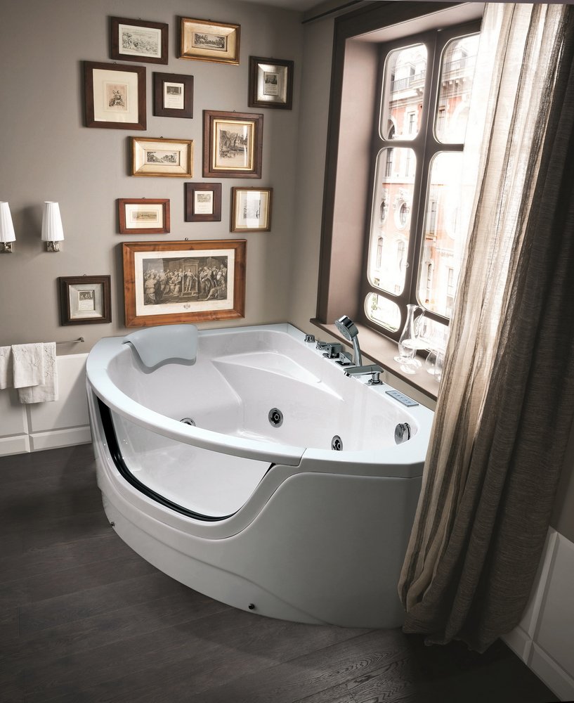 Акриловая ванна Black&White GB 5008 L