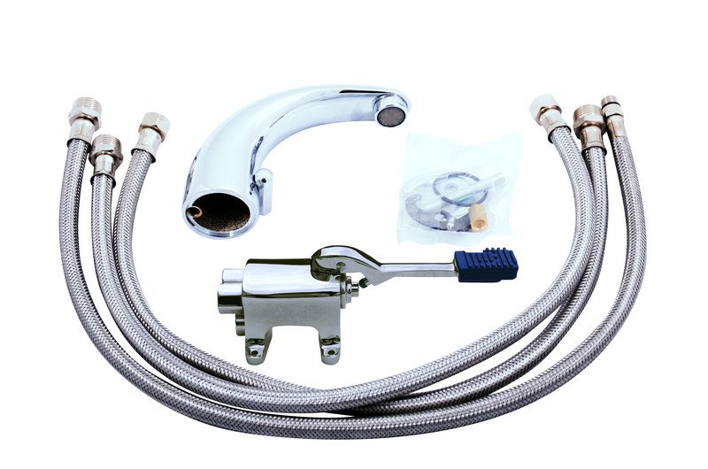 Смеситель для раковины педальный Rav Slezak NB201.5 хром