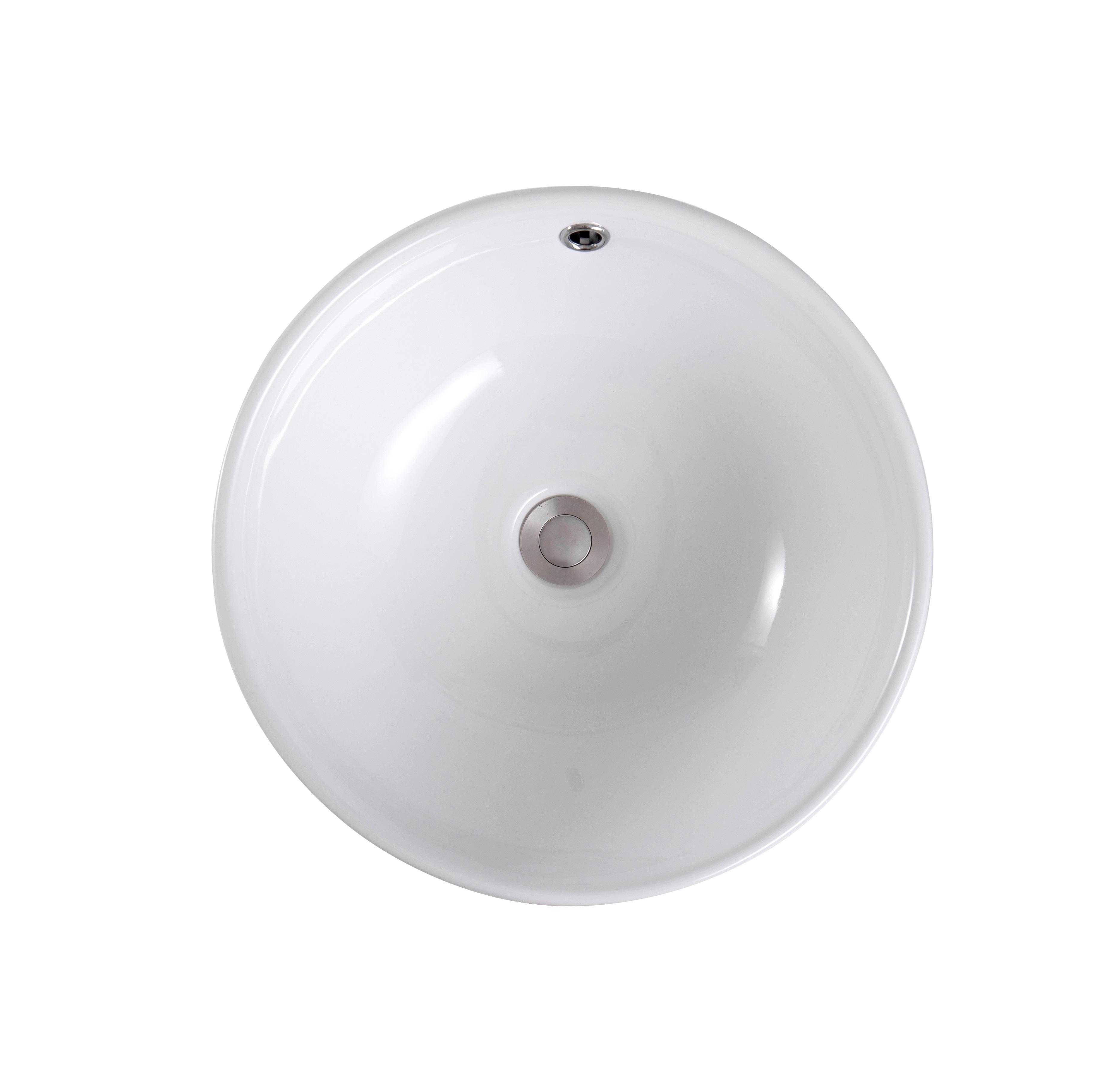 Раковина накладная 44см Aquatek Европа AQ5354-00 белая