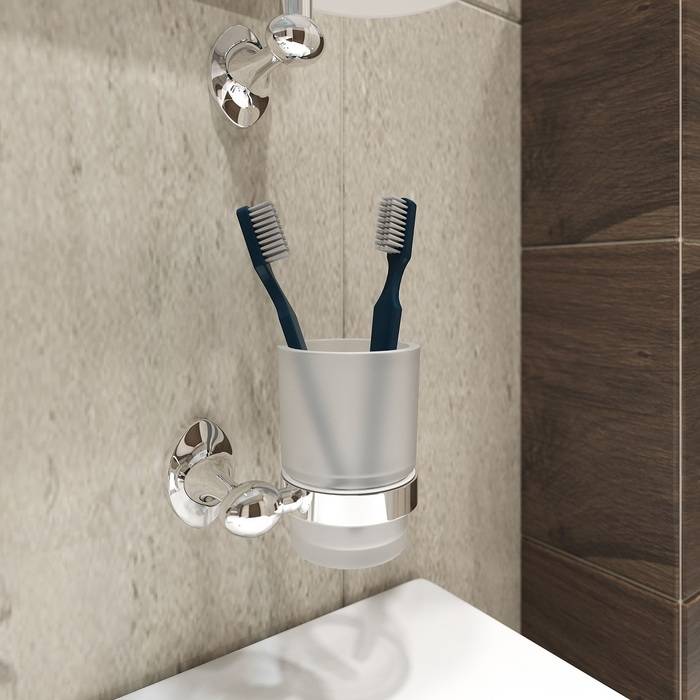 Стакан IDDIS Male MALSSG1i45 хром