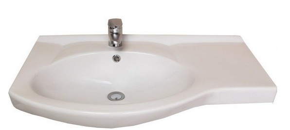 Тумба под раковину Акватон Инди 80 подвесная 1A188401ND010 Белый глянец