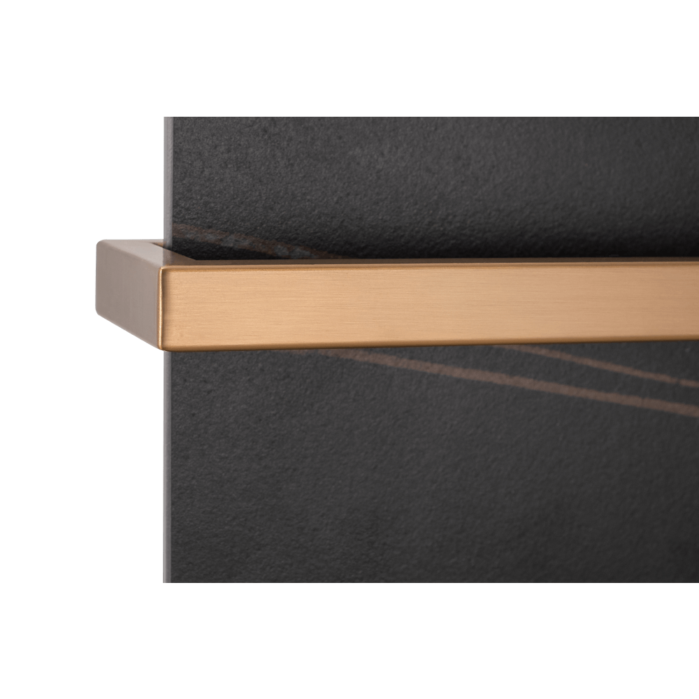 Полотенцесушитель электрический Black&White N-389 81х43.2 черный матовый