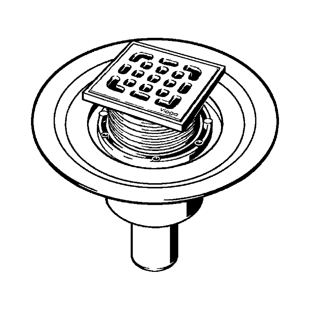 Душевой трап Viega Advantix 556914