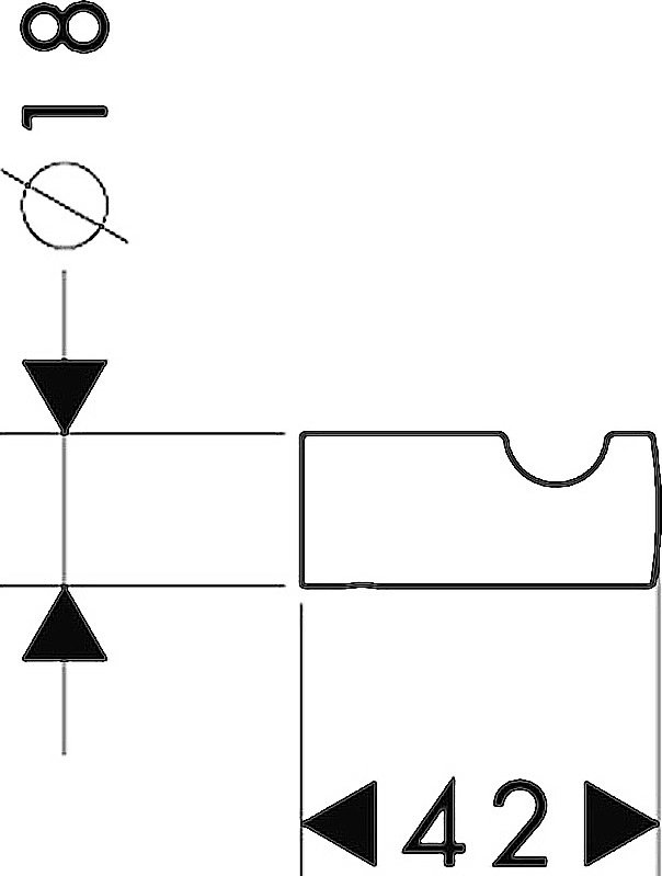 Крючок для полотенец Hansgrohe Logis 40511000 Хром