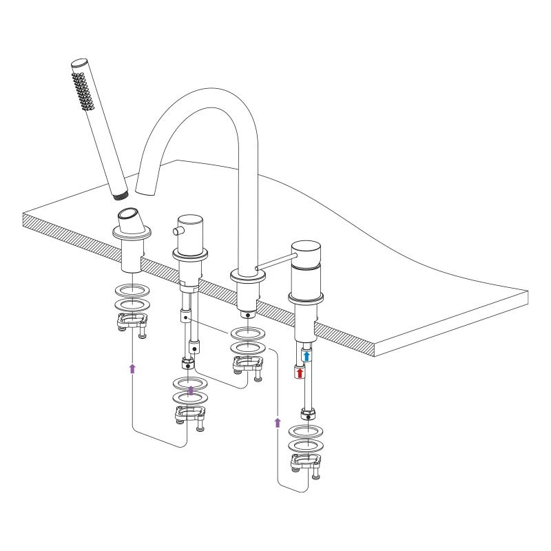Смеситель на борт ванны Timo Saona 2320/00Y хром