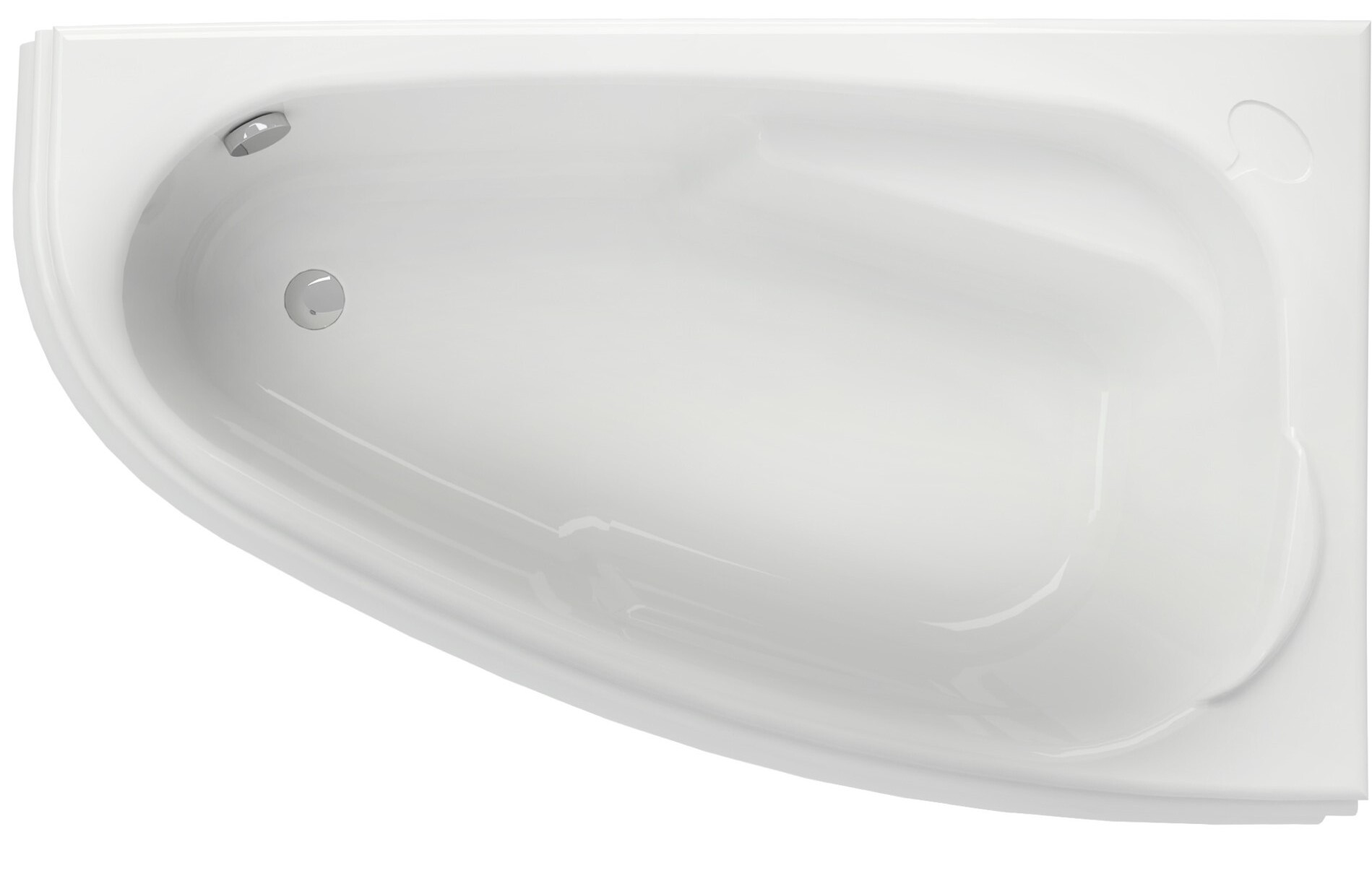 Ванна асимметричная Cersanit JOANNA 140x90 правая