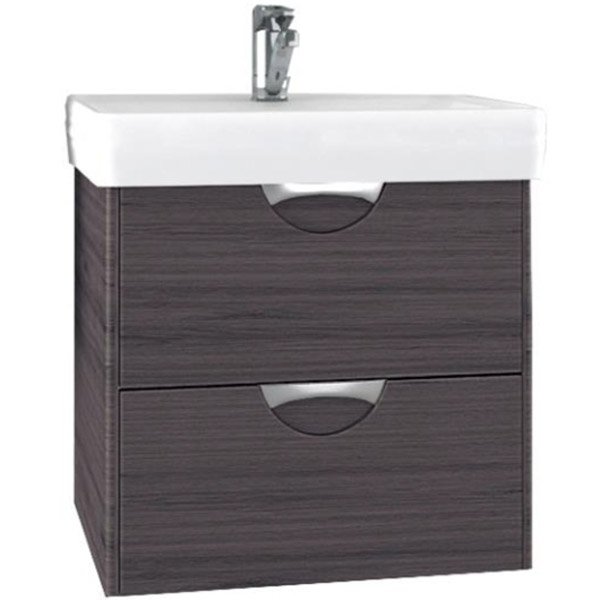 Тумба под раковину Акватон Сильва 50 подвесная 1A211701SIW50 Дуб макиато