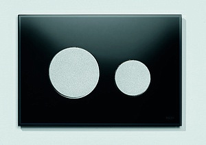 Кнопка смыва TECE Loop 9240655 черный/хром матовый