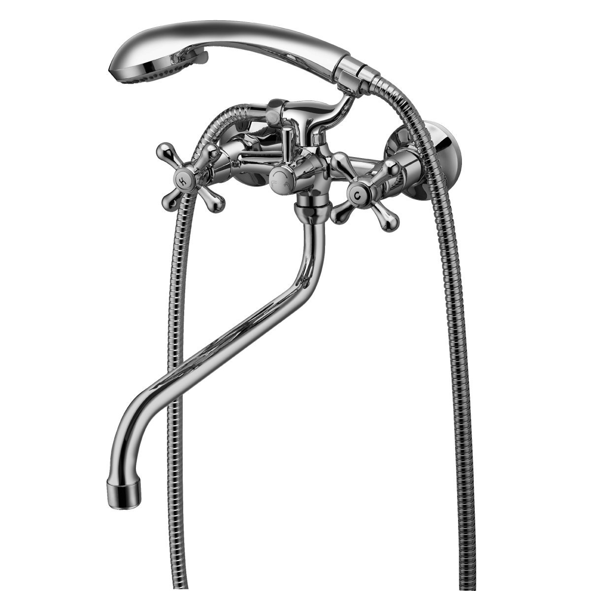 Смеситель для ванны с душем Lemark Promotion LM6041C хром