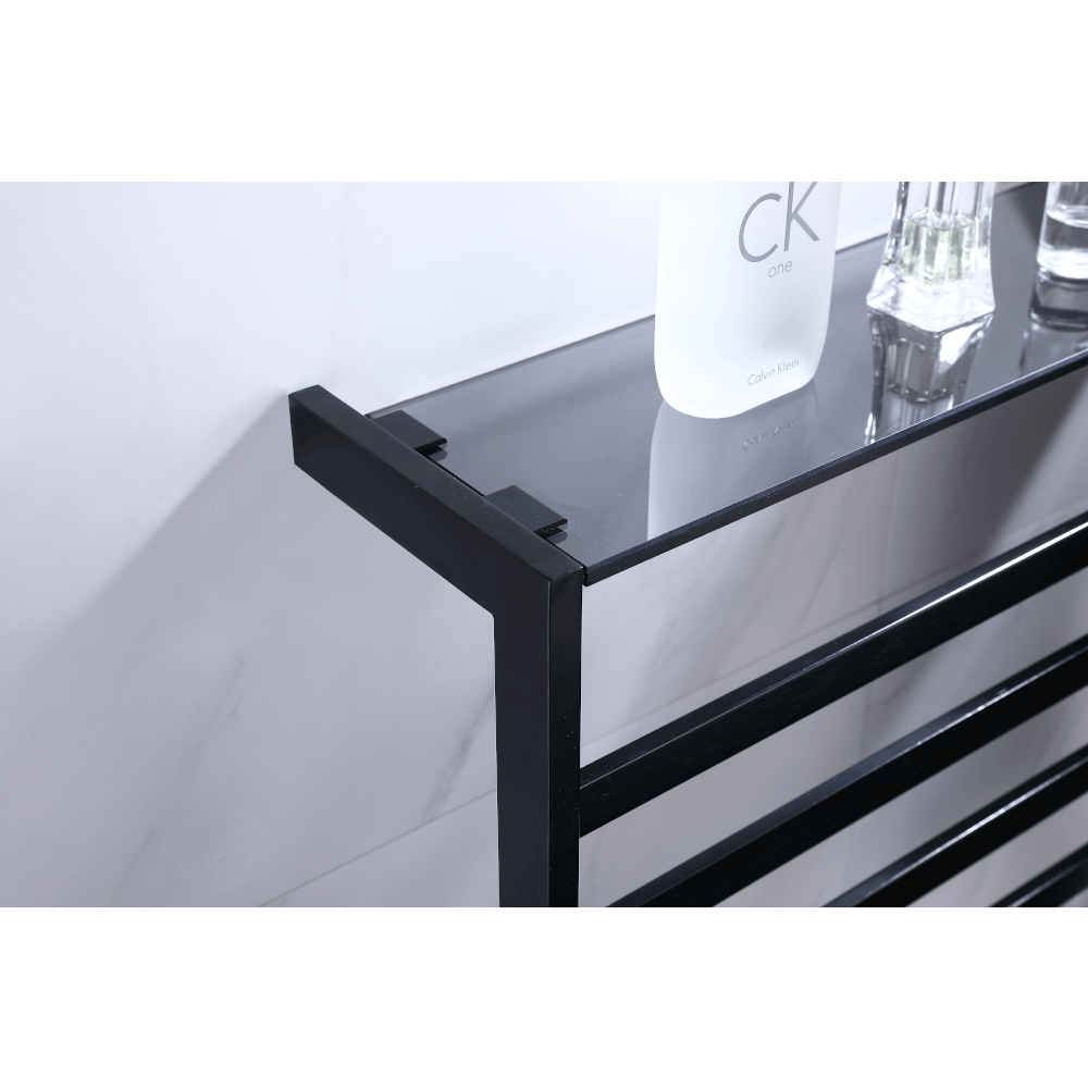 Полотенцесушитель электрический Black&White N-333B 35х58 черный матовый