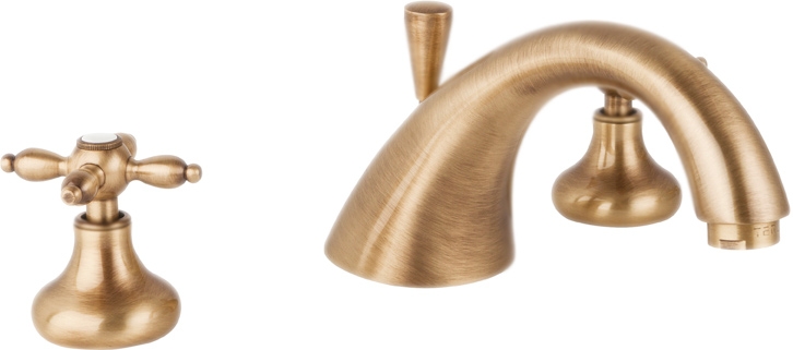 Смеситель на борт ванны Cezares Atlantis Nostalgia ATLANTIS-NOSTALGIA-BVD Бронза