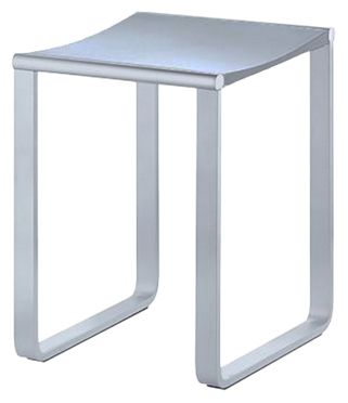 Стульчик Keuco Plan хром, светло-серый