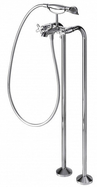 Смеситель для раковины Bravat Whirlpool F178112C хром