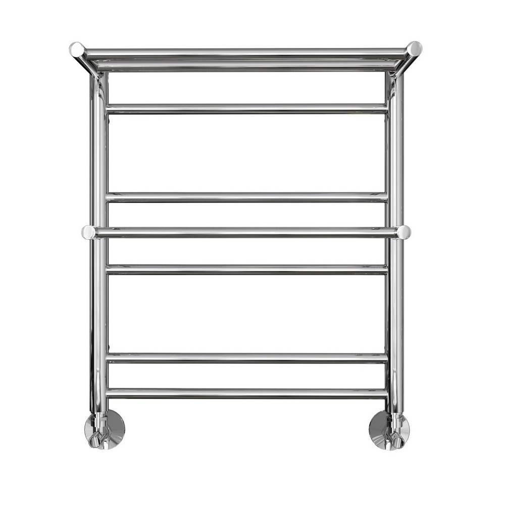 Полотенцесушитель водяной Aquatek Альфа AQ RRP0760CH 60х50 с полкой, хром