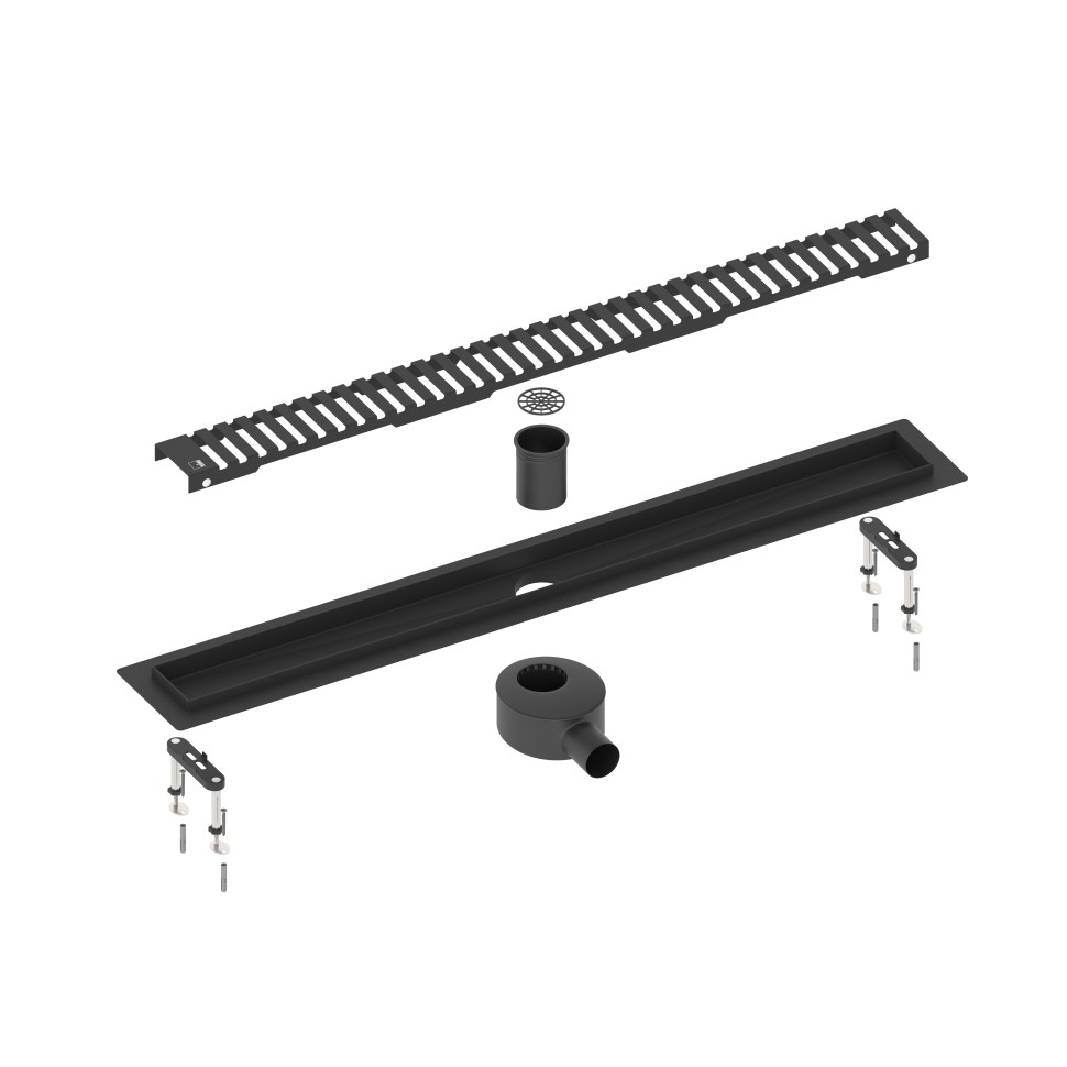 Душевой лоток TIMO Drain System DS230106/03, черный