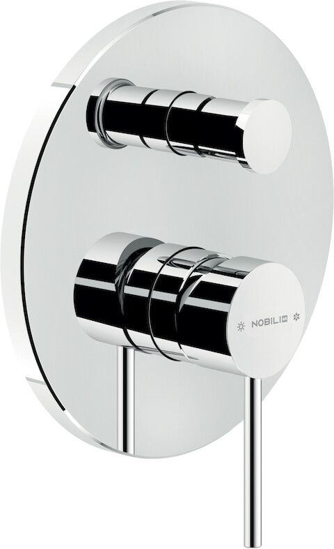 Смеситель для ванны с душем Nobili Velis VE125100/ECR хром