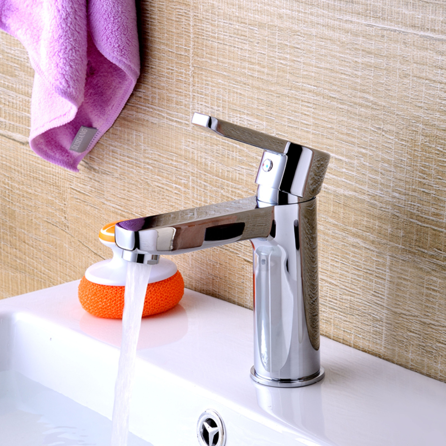 Смеситель для раковины IDDIS Sena SENSB00i01 хром глянцевый