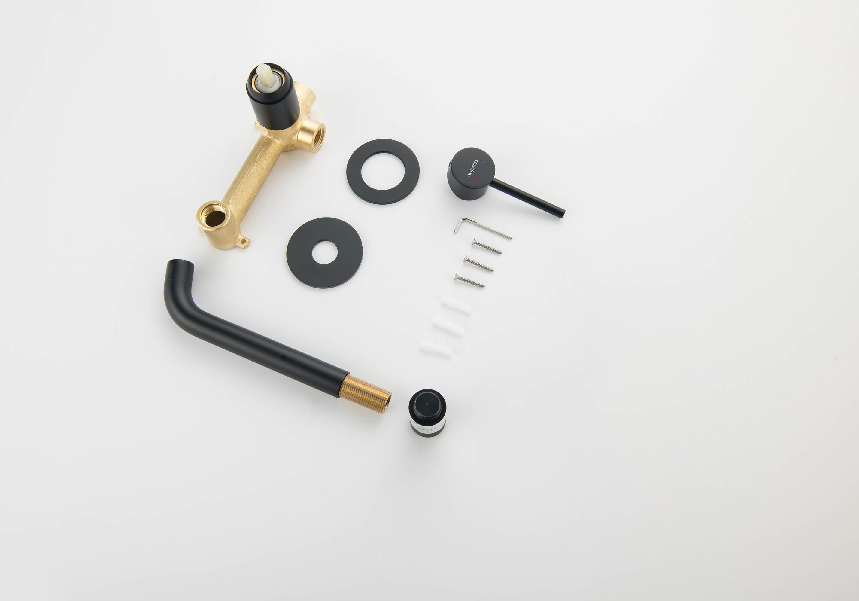 Смеситель для раковины Aquatek Европа AQ1313MB черный матовый