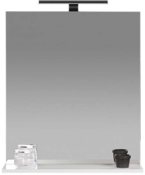 Зеркало Iddis Harizma 60 с подсветкой Белое