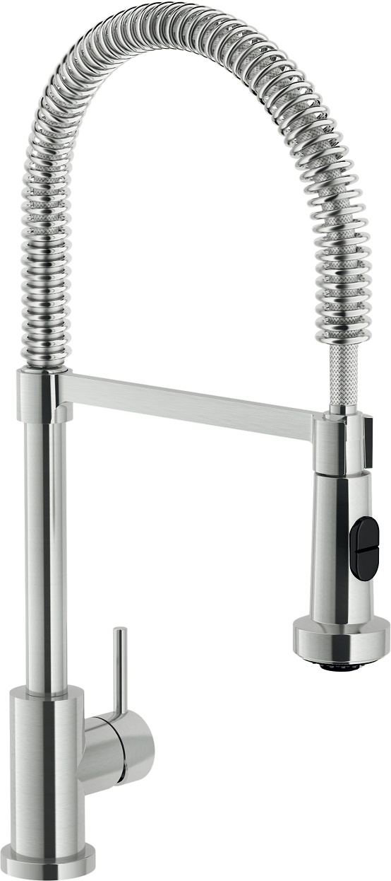 Смеситель для кухни Nobili Live LV00300/3IX сталь